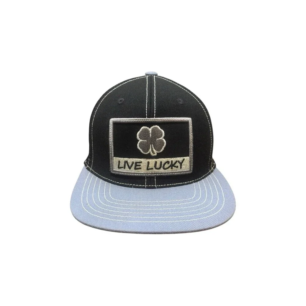 Black Clover Two Tone ‘’Live Lucky’’ RARE Vintage cap